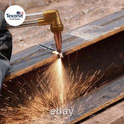 Oxy Acetylene Cutting Torch, Medium Duty CA1350 Cutting Welding Torch with Check