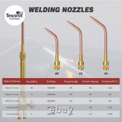 Oxy Acetylene Cutting Torch, Medium Duty CA1350 Cutting Welding Torch with Check