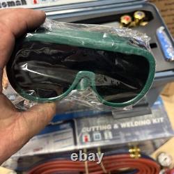 Oxy Acetylene Torch Kit 2 Hose, Regulator Gauges, Cutting Tip, 3 Welding Tip