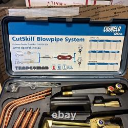 Oxy Acetylene Torch Kit 2 Hose, Regulator Gauges, Cutting Tip, 3 Welding Tip