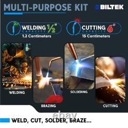 Oxy Acetylene Torch Kit For Welding, Cutting, Soldering, Brazing, metal heating
