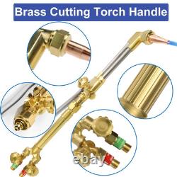 Oxy Acetylene Torch Kit Gas Cutting Torch Kit withHeating Tip Twin Gas Hose Glasse