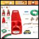 Oxy Acetylene Torch Kit Gas Welding Cutting Set, 15FT Twin Hose, 2 Regulators
