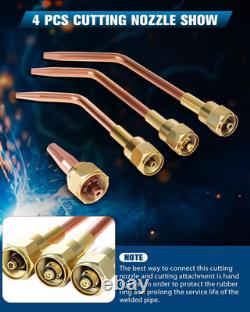 Oxy Acetylene Torch Kit, Oxygen Cutting Kits, Welding Torch Set, Portable Profes
