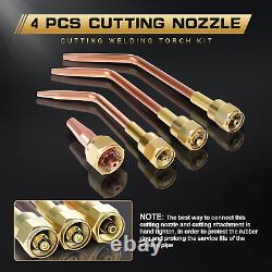 Oxy Acetylene Torch Kit, Oxygen Gas Welding, Cutting Brazing Kit, Cutting Torch