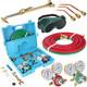 Oxy Acetylene Torch Kit Oxygen Gas Welding Cutting Brazing Kit Portable Regulat