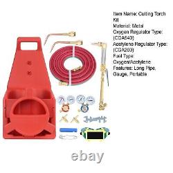 Oxy Acetylene Torch Kit, Portable Acetylene Welding Cutting Torch Kit, Medium