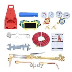 Oxy Acetylene Torch Kit, Portable Acetylene Welding Cutting Torch Kit, Medium