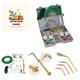 Oxy Acetylene Welding Cutting Torch Brazing with 3 Nozzle 15' ft Hose Gauge R