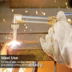 Oxy Acetylene Welding Cutting Torch Kit Medium Duty Gas Outfit Tote without Tank