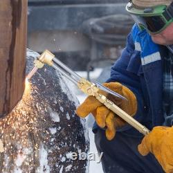 Oxy Acetylene Welding Cutting Torch Kit Medium Duty Gas Outfit Tote without Tank