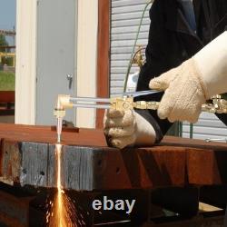 Oxy Acetylene Welding Cutting Torch Kit Medium Duty Gas Outfit Tote without Tank