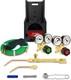 Oxy-Fuel Welding and Cutting Torch Kit Light Duty HVAC Brazing Set with Che