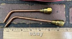 Oxygen Acetylene Cutting Welding Torch w Gas Mixer Tips and Hose Kit NRP