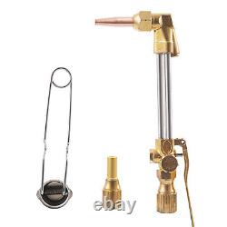 Oxygen Acetylene Gas Cutting Torch Regulator Welding Kit WithHose Glasses Case