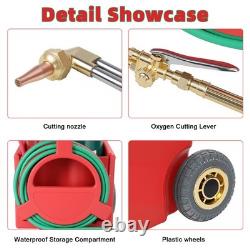 Oxygen Acetylene Gas Cutting Torch Regulator Welding Kit withTwin Hose Oxygen Acetylene Gas Cutting Torch Regulator Welding Kit withTwin Hose