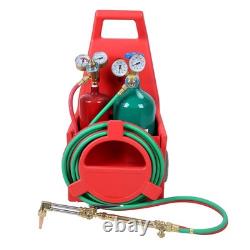 Oxygen Acetylene Gas Cutting Torch Regulator Welding Kit withTwin Hose