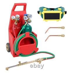 Oxygen Acetylene Gas Cutting Torch Regulator Welding Kit withTwin Hose