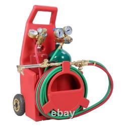 Oxygen Acetylene Gas Cutting Torch Regulator Welding Kit withTwin Hose