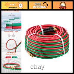 Oxygen Acetylene Hose 1/4 x 100FT, 300PSI Welding Cutting Torch Twin Hose