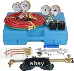 Oxygen Acetylene Oxygen Torch Brazing Kit Gas Welding Cutting Kit