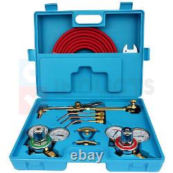 Oxygen Acetylene Oxygen Torch Brazing Kit Gas Welding Cutting Kit