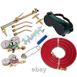 Oxygen Acetylene Oxygen Torch Brazing Kit Gas Welding Cutting Kit