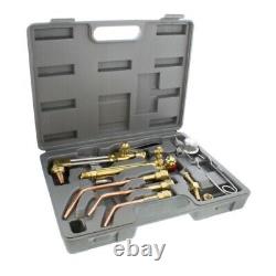 Oxygen & Acetylene Torch Kit 10 Pc Welding Kit Metal Cutting Torch Kit