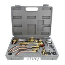 Oxygen & Acetylene Torch Kit 10 Pc Welding Kit Metal Cutting Torch Kit