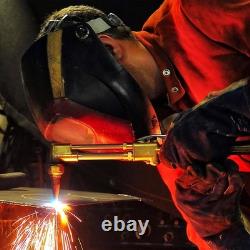 Oxygen Acetylene Torch Kit, 12 Pcs Welding Cutting Torch Kit With Check Valve