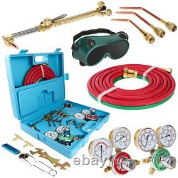 Oxygen Acetylene Torch Kit, Cutting Torch and Welding Kit, Oxy Gas Welding Cu
