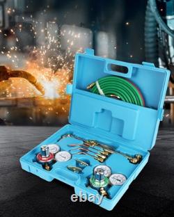 Oxygen Acetylene Torch Kit, Cutting Torch and Welding Kit, Oxy Gas Welding Cu