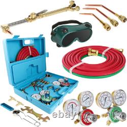 Oxygen Acetylene Torch Kit, Cutting Torch and Welding Kit, Oxy Gas Welding Cutti