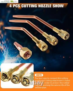 Oxygen Acetylene Torch Kit, Cutting Torch and Welding Kit, Oxy Gas Welding Cutti
