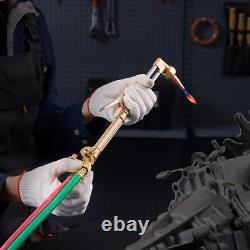 Oxygen Acetylene Torch Kit, Gas Welding Cutting Torch Kit, 14PCS Portable