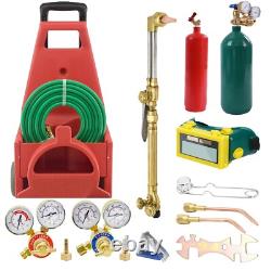 Oxygen Acetylene Torch Kit Oxy Gas Welding Cutting Brazing Set Portable Welder
