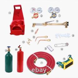 Oxygen Acetylene Torch Kit Portable Brazing Torch Kit Welding Cutting Torch Kit