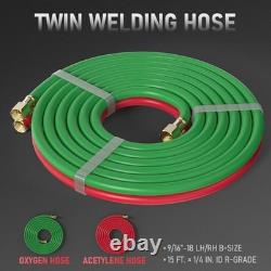 Oxygen & Acetylene Torch Kit, Welding Cutting Torch Kit, Gas Cutting Torch