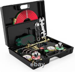 Oxygen & Acetylene Torch Kit, Welding Cutting Torch Kit, Gas Cutting Torch with