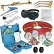 Oxygen Acetylene Weld Welding Cutting Torch Kit With Gauges & Goggles & Hoses NEW
