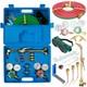 Oxygen Acetylene Welding & Cutting Torch Kit, Long Hose, Brass Nozzle, Regulators