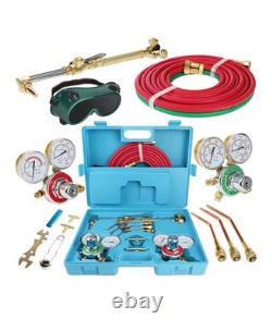 Oxygen Acetylene Welding & Cutting Torch Kit Portable Gas Welder Set