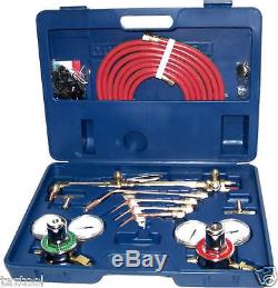 Oxygen And Acetylene Welding Kit Victor Type Cutting Torch Burner Soldering