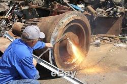Oxygen Gasoline Cutting Torch Set Big SAVINGS Vs Acetylene propane Cut 4 Steel
