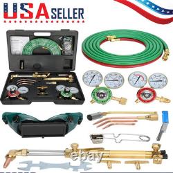 Oxygen and Acetylene Gas Torch and Welding Kit Heavy Duty Cutting Torch Kit