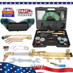 Oxygen and Acetylene Gas Torch and Welding Kit, Heavy Duty Cutting Torch Kit
