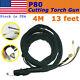 P-80 Air Plasma Cutting Cutter Torch Complete 13 feets & 4M cable for usa