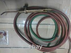PUROX Model W-200 Cutting Welding Brazing Torch Nozzle Hose and 2 Dual Veriflow