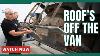Panel Van Roof Removal To Get Drip Gutters Removed 6 Magnum Force