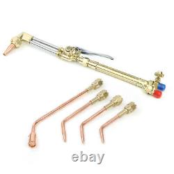 Portable Gas Gas Welding Cutting Torch Kit Oxy Acetylene Oxygen Victor Type Hose